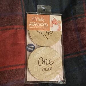 Baby Milestone Photo Cards